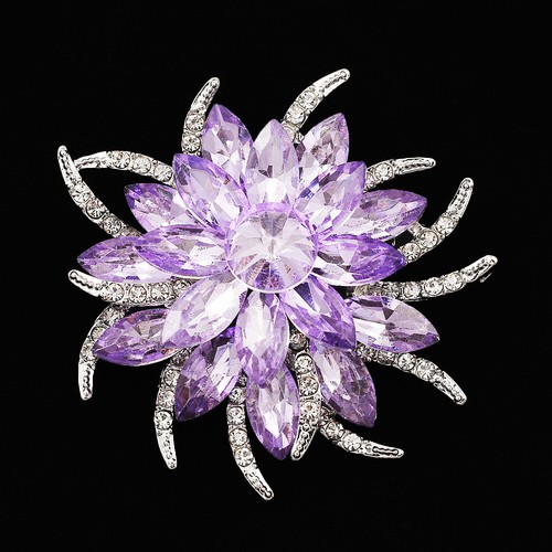 Nuovo lusso cristallo lilla