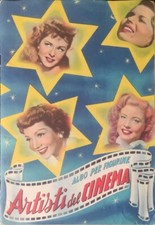 ARTISTI DEL CINEMA, ALBO PER FIGURINE - CASA EDITRICE ASTRA - 1951