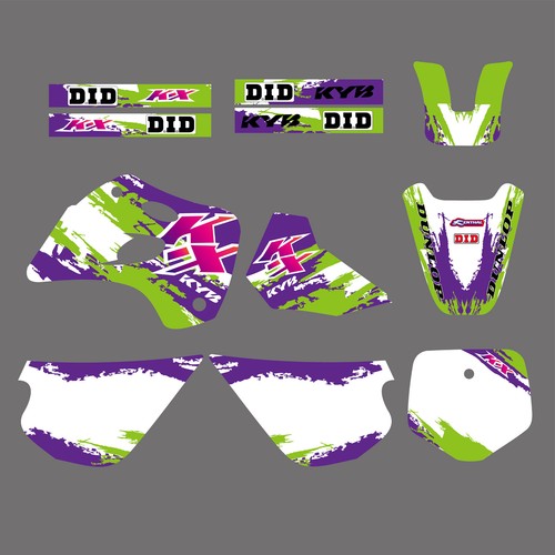 Kit grafica motocross team - kit,