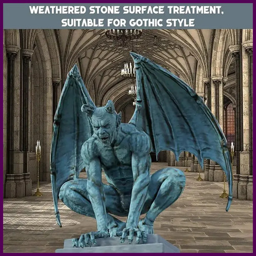 Decorazione gargoyle alato - decorazione,