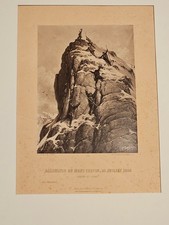 grande foto Gustave Dorè Ascension Cervino matterhorn zermatt valtournanche aost