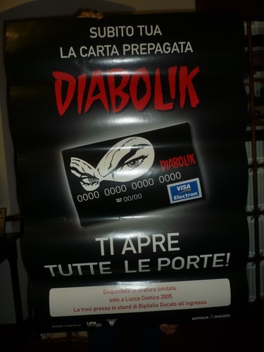 Poster pubblicitario carta - pubblicitario, di