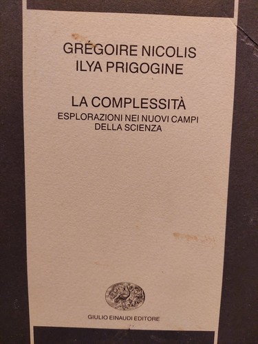 Nicolis prigogine - prigogine, la