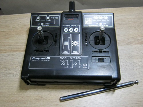 Trasmettitore graupner 414 - trasmettitore,