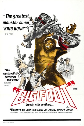 Bigfoot locandina film 1970 - film,