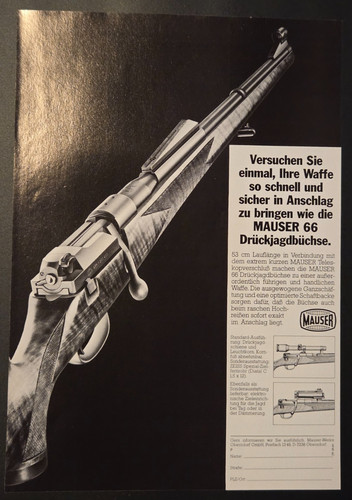 Mauser scatola caccia - 66, a