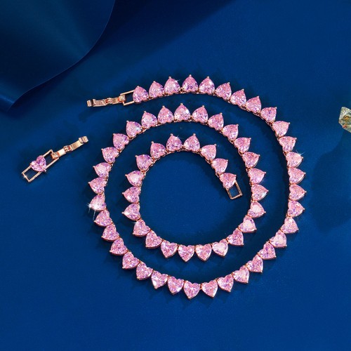 Collana girocollo tennis