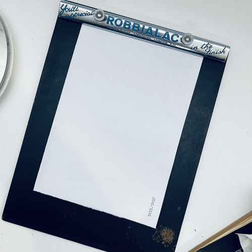 1950s robbialac file clipboard - 1950s,