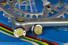 Tappi parapolvere per guarnitura vintage campagnolo 50° anniversario acciaio cromato disco