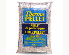 PELLET FAGGIO 100% SACCO KG.15 THERMO PELLET CERTIFICATO A2 PER STUFE E CALDAIE