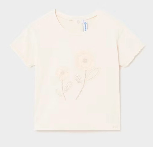 Shirt mayoral girls ricamata - t-shirt,