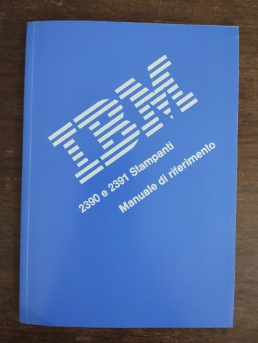 Ibm 2390 2391 stampanti - ibm,