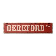 Hereford insegna stradale - hereford,