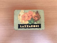 SCATOLA IN LATTA LAZZARONI   9 X 6 X H 3