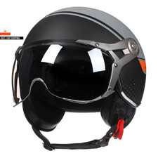 Casco Moto Retro Capacites