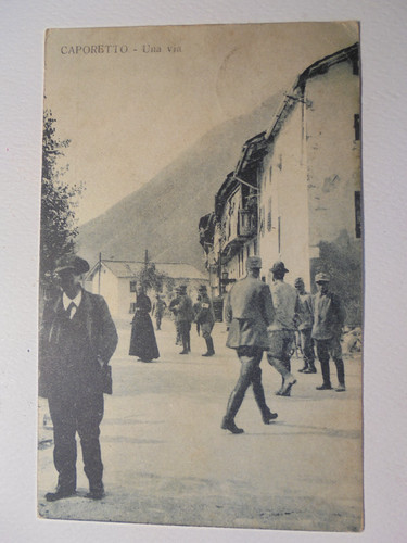 Postcard caporetto way - postcard, a