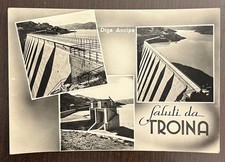 VECCHIA FOTO CARTOLINA TROINA - ENNA - DIGA ANCIPA - FG VG ANNI '60