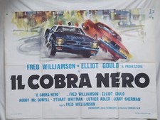 MANIFESTO CINEMA-'' IL COBRA NERO''-2 f 100X140 - leggi tutto