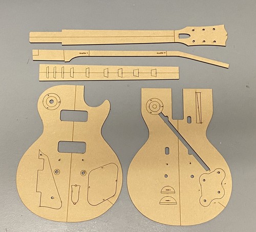 Guitar building templates - building,