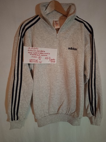 Felpa cotone grigio melange - felpa,