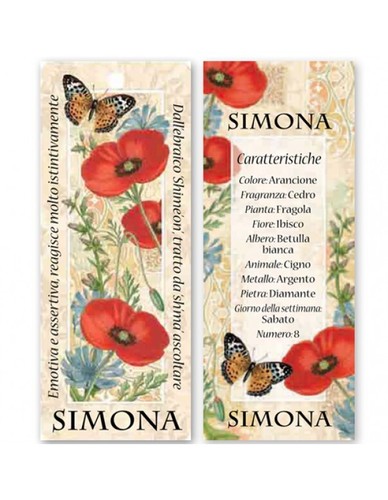 Segnalibro simona aa vv - segnalibro,