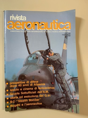Rivista aeronautica 1989 - aeronautica,
