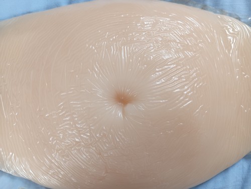 Pancia finta silicone - pancia,