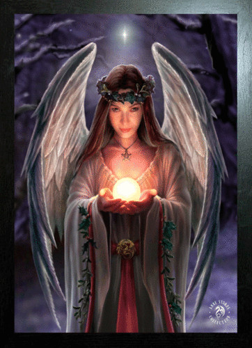 Arte anne stokes con cornice - arte,