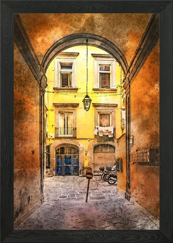 Napoli città poster - napoli,