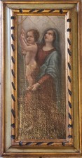 Quadro sacro antico - , madonna