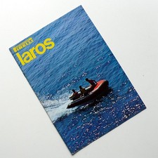 PIRELLI LAROS GOMMONI BROCHURE OPUSCOLO DEPLIANT 1974 RARO L4111S58