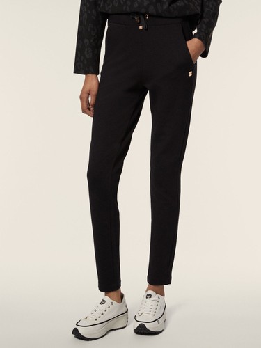 Freddy pantaloni nero viscosa - freddy,