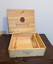 Cassa di legno per vini vuota