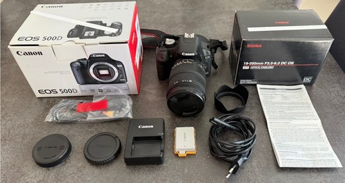 Canon eos 500d - avec, objectif