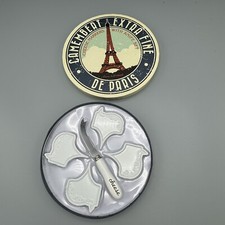 Camembert Marcatori Formaggio Extra Fine Ceramica con Coltello Set De Paris Taste 5 Pz