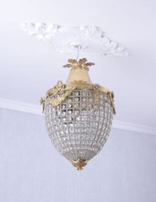 Plafoniera lampadario rococò