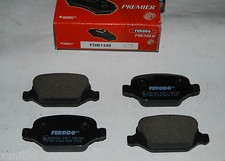 ALFA ROMEO 147 01->2010 -156 00->2006 PATTINI PASTICCHE FRENO POSTERIORI FDB1349