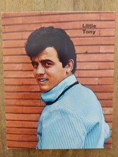 Cartolina Autografo Little Tony Rara Cantante
