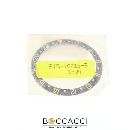 Rolex inserto ghiera - nero, per