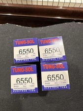 Tung-Sol 6550 Power Tubes -