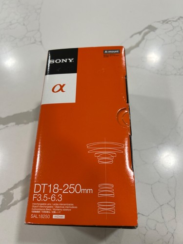 Obiettivo sony sal18250 alpha - obiettivo,