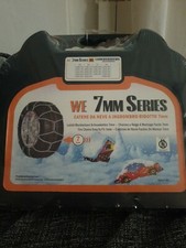 Catene da Neve 7mm Omologate gruppo 95 per pneumatici 225 45 17 