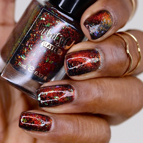 Whats nails fogliage foil - up,