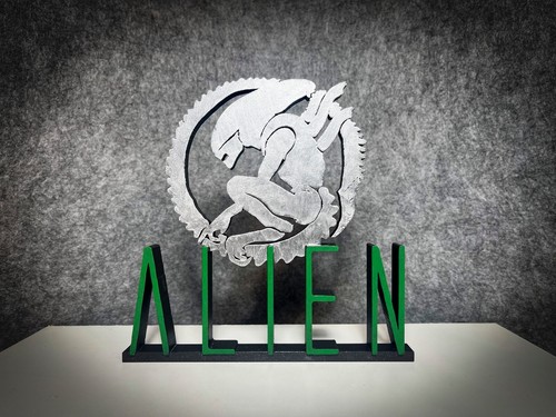Alien action figure nerd - nerd, geek