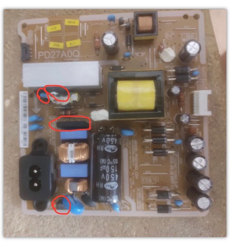 Kit riparazione scheda - kit,