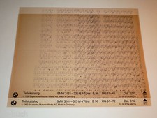 Microfiche Parts Catalog BMW