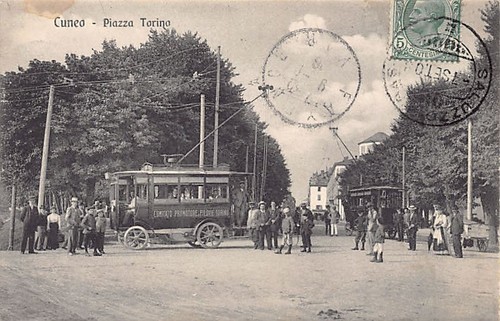Italia cuneo piazza torino - italia,