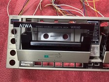 Aiwa cassette deck faceplate - aiwa,