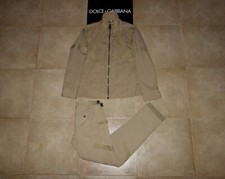 Dolce&Gabbana Black Label CARGO Tuta Giacca+Pantalone 48 IT 38 US MadeInIT 3190€