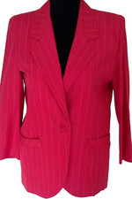 GIACCA DONNA SARTORIALE PURA SETA ELEGANTE ALTA MODA VINTAGE Tg 44 (COME NUOVA)